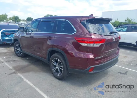 2019 Toyota Highlander Le Plus from USA, damaged, VIN 5TDZZRFH5KS354031